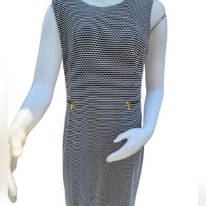 Calvin Klein black and white sheath dress‎ 12